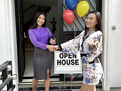 18 jahre, Grosser arsch, Grosser schwanz, Blasen, Braunhaarige, Hundestellung, Jungendliche (18+), Titten