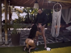 Arschlecken, Sperma im mund, Hardcore, Absätze, Orgasmus, Piercing, Muschi, Rasiert