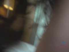 Blasen, Braunhaarige, Besamung, Freundin, Muschi, Abendanzug, Entkleiden, Titten