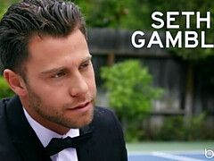 Tussi, Blasen, Schwanz, Lecken, Pool, Muschi, Tätowierung, Titten