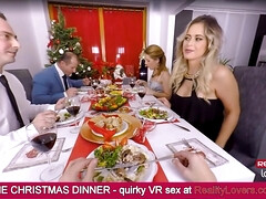 Vittoria Dolce - Unbelievable Christmas Dinner With Blowjob Under The Table
