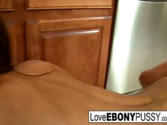 Negro, Morena, Ébano, Hd, Cocina, Natural, Realidad, Tetas