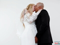 Shemale bride Gracie Jane analed by bff