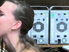 Sucer une bite, Brunette brune, Hd, Réalité, Adolescente, Uniforme