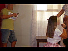 Grote kont, Grote lul, Man die toekijkt, Sperma shot