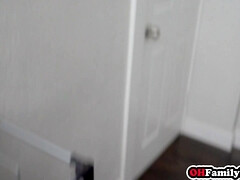 18 ans, Sucer une bite, Hard, Petite femme, Pov, Adolescente, Voyeur