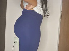 This cock is so big! But please stop, dont break my Barbie doll!!!