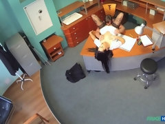 Leie, Bad, Arzt, Hundestellung, Fingern, Lecken, Büro, Spanner