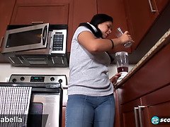 Amateur, Culo grande, Tetas grandes, Morena, Ébano, Masturbación, Tetas naturales, Solo