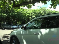 Vingeren, Flashing, Vriendin, Spijkerbroeken, Buiten, Roken, Spuiten, Nat