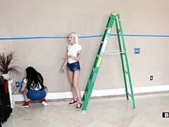 Блондинки, Минет, Брюнетки, Семяизвержение, Группа, Реалити, Наездница, Сиськи