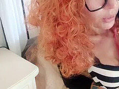 Leie, Italienisch, Reif, Milf, Rotschopf, Hure