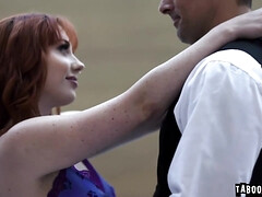 Arietta Adams guzzle step-dad Ryan Drillers jizm (Audrey Madison)