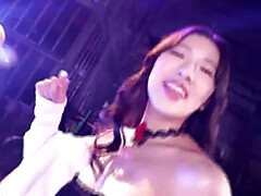 Asian Babe Sayu Nanahara Squirts Hard at Secret Night Orgy Party