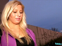 Amateur, Chica, Perra, Rubia, Europeo, Al aire libre, Pov, Realidad