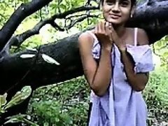 Amateur, Brunette brune, Érotique, De plein air