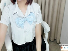 Любители, Анальный секс, Дилдо, Двойное проникновение, Школьница, Страпон, Сиськи, Вебкамера