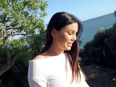 Tetas grandes, Mamada, Morena, Polla, Dinero, Coño, Afeitado, Tetas