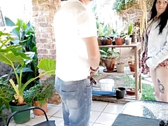 Broeder, Vingeren, Hd, Huisgemaakt, Indisch, Buiten, Klein, Tieten likken