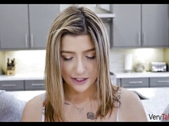 Américain, Gros cul, Gros seins, Sucer une bite, Plantureuse, Hard, Lingerie, Plan cul à trois