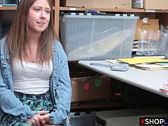 Geschnappt, Hardcore, Hd, Natürlichen titten, Büro, Realität, Jungendliche (18+), Uniform