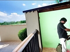 Desi Indian School Girl Fucked Hard on Terrace - Hot 18yo in Uniform