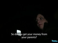 Sexy Hitchhiker Bends Over for Cash