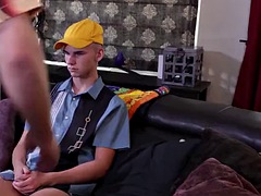 Fit Tattooed Stud Jack Waters Takes Two Cocks At Same Time In Kinky Taboo Threesome - FamilyDick