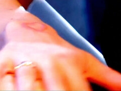 Grote kont, Pijpbeurt, Bruinharig, Handbeurt, Hardcore, Natuurlijke tieten, Roodharige vrouw, Tieten likken