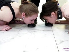 Leie, Vollbusig, Weibliche domination, Fetisch, Selbstgemacht, Lesbisch, Schlampe, Flotter dreier
