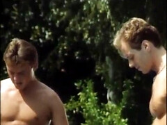 Exciting cuties retro porn orgy breathtaking scene