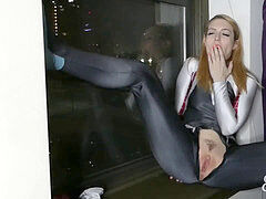 Spider Gwen's Miles Morales getting off fantasy (w/erotic voice over)