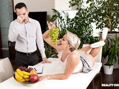 Chica, Rubia, Mamada, Hd, Tacones, Coño, Cabello corto, Apretado