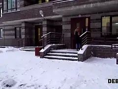 Leie, Hundestellung, Hd, Pov, Rotschopf, Rau, Russisch, Jungendliche (18+)