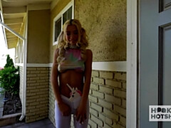 Cover-girl Bryan Gozzling and Kenzie Reeves at big natural tits clip