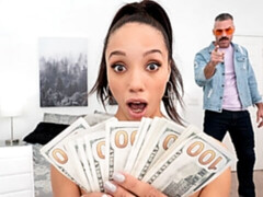 Sucer une bite, Brunette brune, Poilue, Branlette thaïlandaise, Adolescente, Nénés