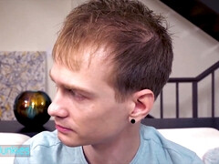 Nurse student, Ella Knox, practice studying on a real cock...