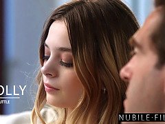 Molly Little seduces tutor and gets under her skin in hot POV action