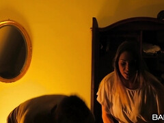 Katie's Sanctuary Part 4 - Victoria Summers in sexy lace lingerie in erotic couple hardcore