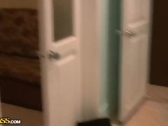 Bruinharig, Universiteit, Sperma in gezicht, Groep, Doordringend, Roodharige vrouw, Tatoeage