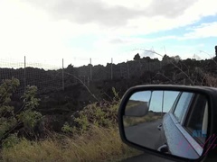 Playa, Morena, Penetracion con dedos, Desnudo, Orgasmo, Pov, Fumando, Mojado