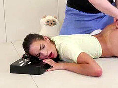 Anal, Bondage domination sadisme masochisme, Domination, Bâillonner, Humiliation, Punition, Maigrichonne, Esclave