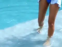 Grosse titten, Blondine, Dildo, Fingern, Hd, Masturbation, Rasiert, Solo