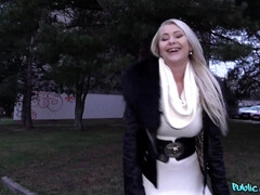 Superb czech MILF Alexa takes my cash for hot sex in the basement