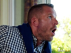 Mamada, Corridas, Estilo perrito, Interracial, Besar, Cocina, Maduro, Tetas