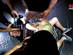 Mamada, Bukkake, Universidad, Semen en la boca, Corridas, Grupo, Hd, Trio