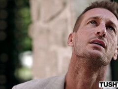 Анальный секс, Жопа, Блондинки, Минет, Парочка, Глубокая глотка, Натуральные сиськи, Бритые