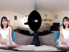 Asian funny teen VR porn video