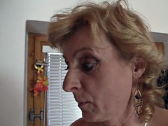 Mother-in-law help him cum with pleasure