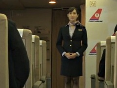 asian japanese mature airline stewardess's nude service
